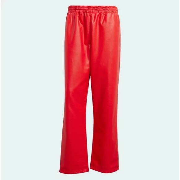 Sz Med ADIDAS Originals Premium Track Pants Red Better Scarlet JC8219 - New - Picture 3 of 7